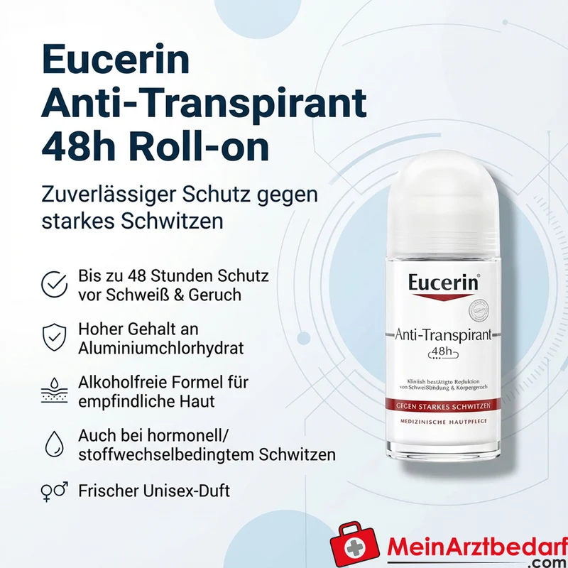 Eucerin Anti-Transpirant 48h Aluminiumchlorhydrat Roll-on 50 ml