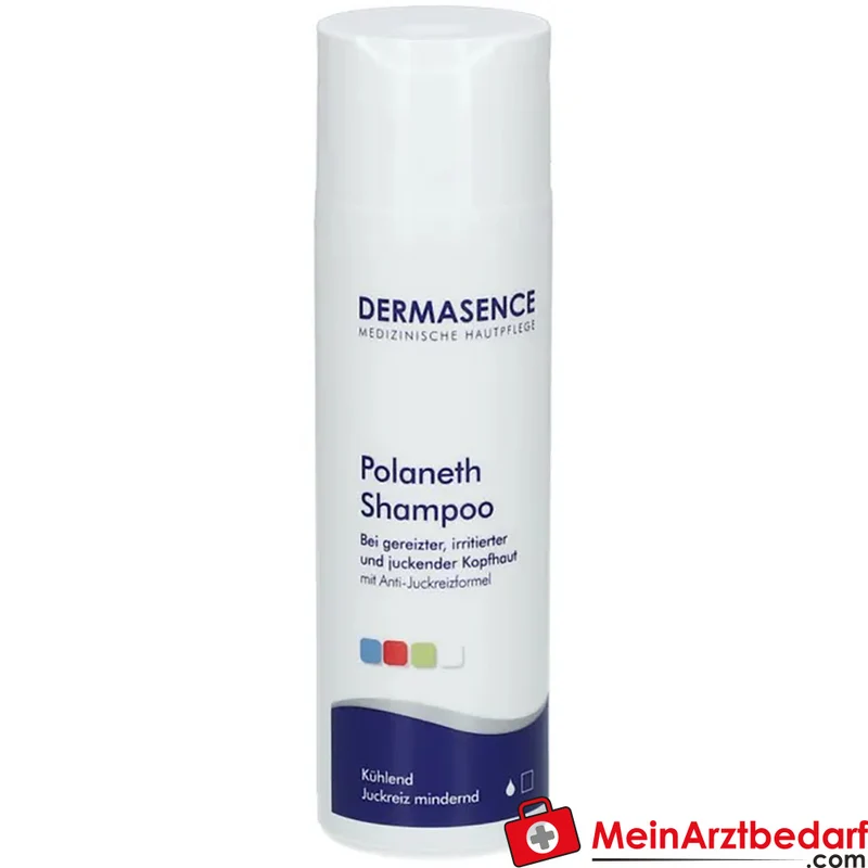 DERMASENCE Polaneth Shampoo mit Polidocanol & Menthol, 200 ml