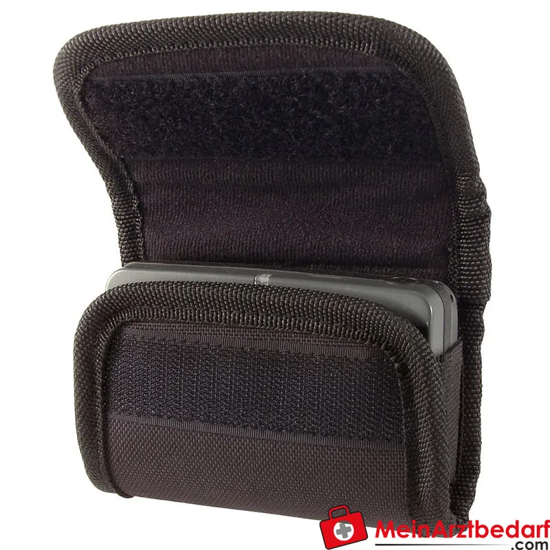 TEE-UU Pager Alpha Holster schwarz gepolstert 1200D Polyester 10,5x7x3,5 cm
