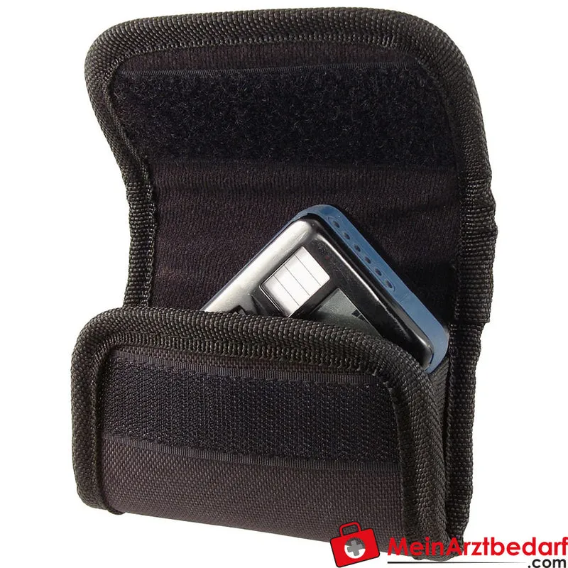 TEE-UU Pager Alpha Holster schwarz gepolstert 1200D Polyester 10,5x7x3,5 cm