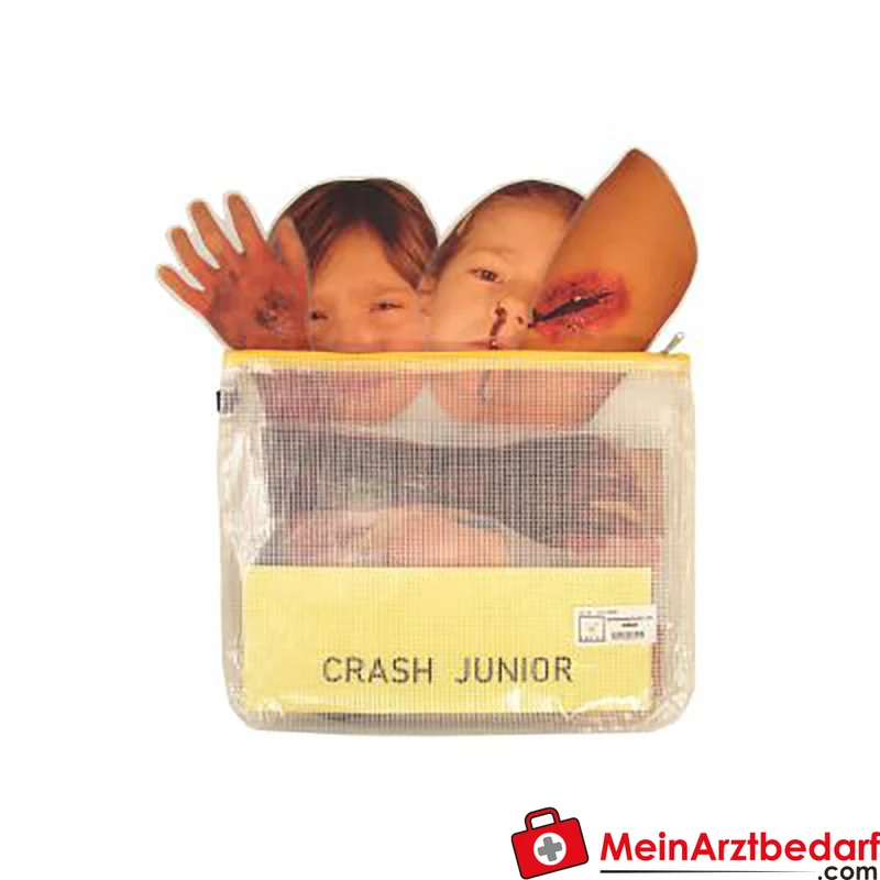 Verletzungsmuster-Set Junior für CRASH JUNIOR, 24 Folien bis DIN A4