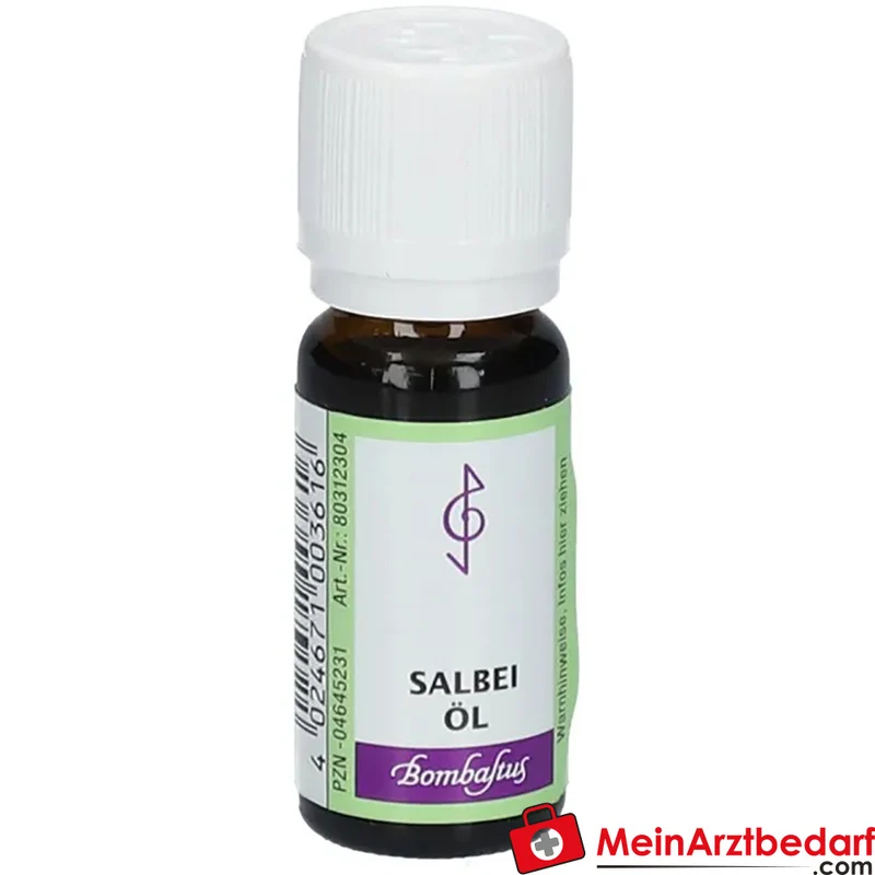 Bombastus Salbeiöl 1000 mg ätherisches Öl 10 ml