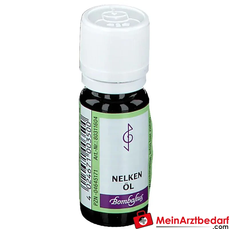 Bombastus Nelkenöl 100% naturreines ätherisches Öl 10 ml