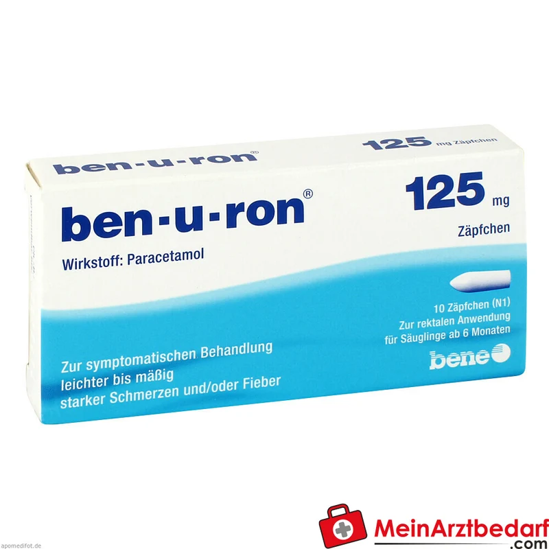 Ben-u-ron Paracetamol 125 mg Zäpfchen