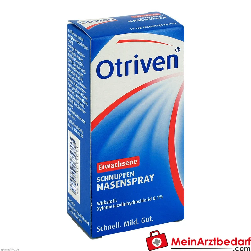 Otriven gegen Schnupfen 0,1% Nasenspray 10 ml