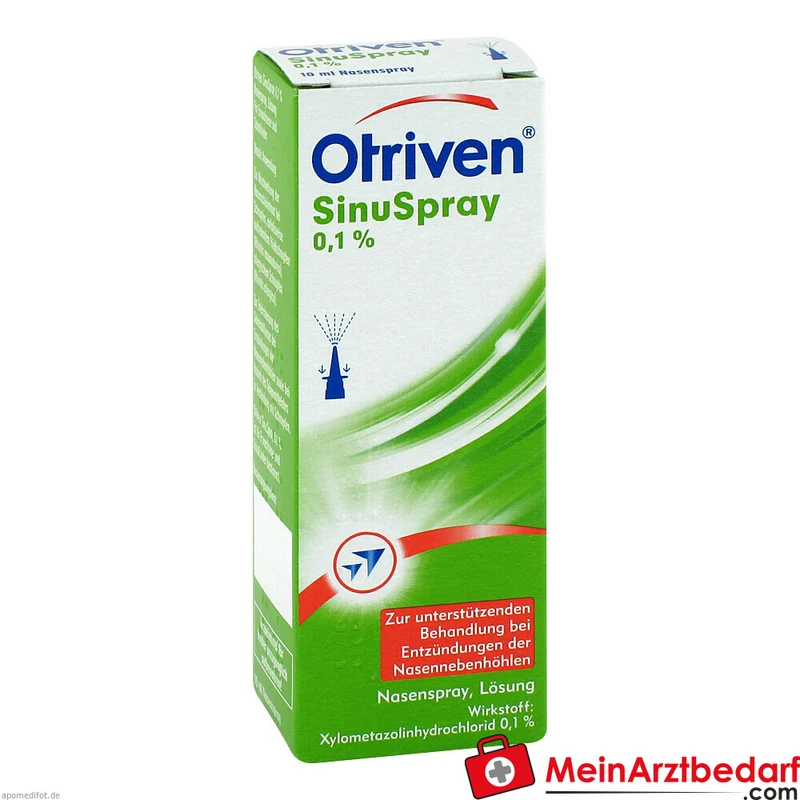 Otriven SinuSpray Xylometazolin 0,1% Nasenspray 10 ml