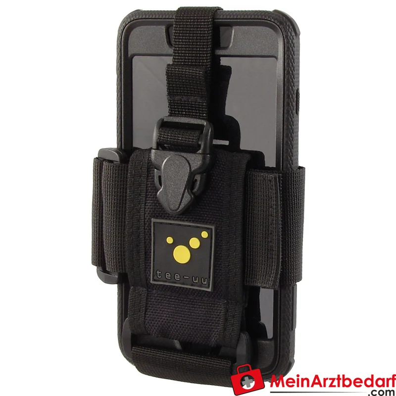 TEE-UU RING XL Smartphone-Holster schwarz, verstellbar für bis 7,5 Zoll