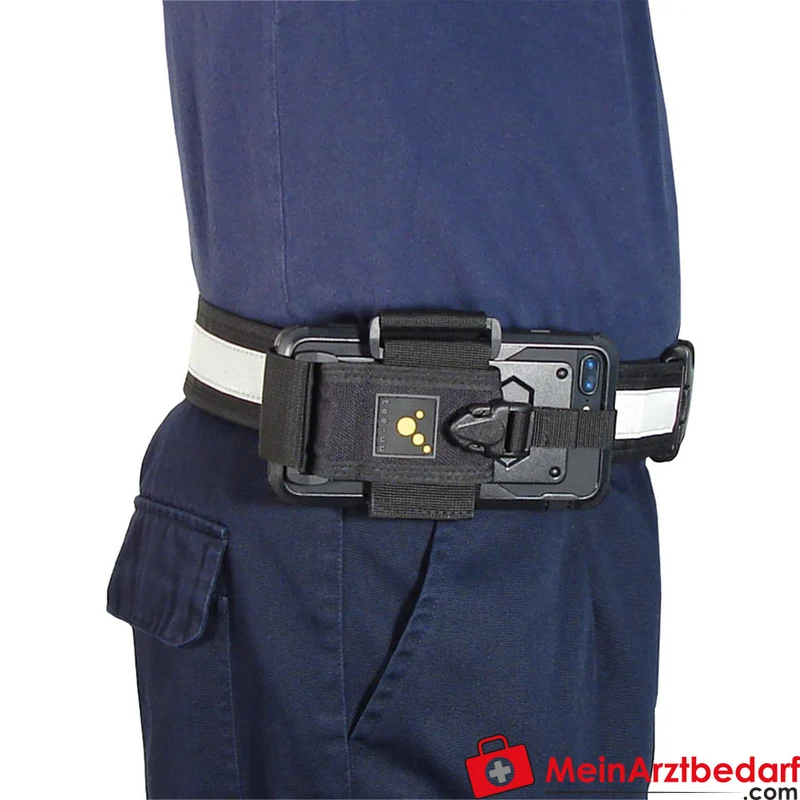 TEE-UU RING XL Smartphone-Holster schwarz, verstellbar für bis 7,5 Zoll