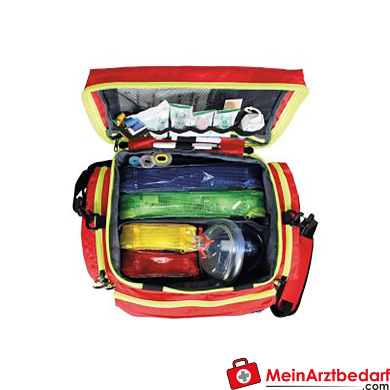 TEE-UU MUC-M Notfalltasche gepolstert mit wasserdichtem Planenboden und Schultergurt
