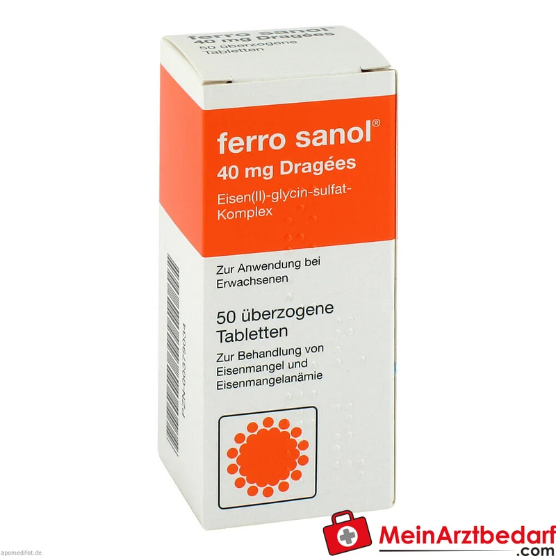 ferro sanol 40 mg Dragees Eisenpräparat