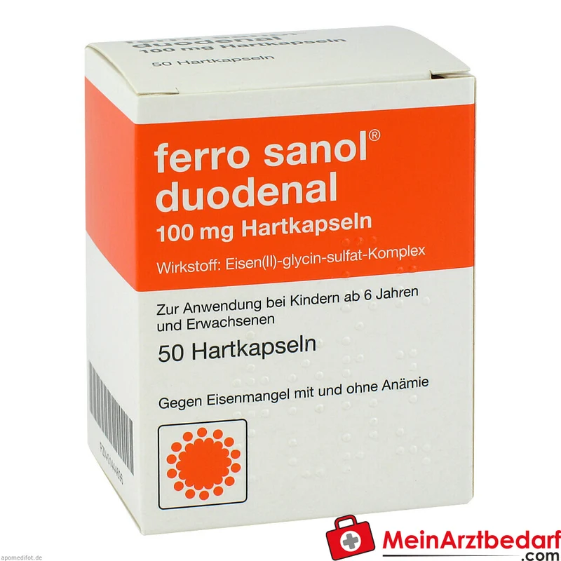 ferro sanol duodenal 100 mg Hartkapseln Packung