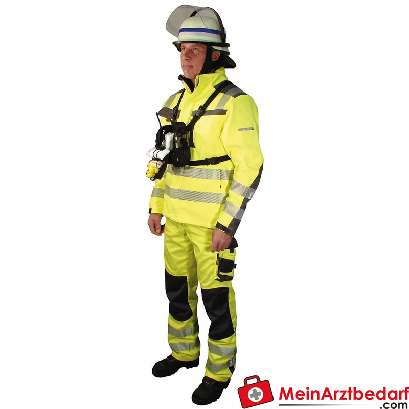 TEE-UU IFAK Radio Chest Rig Funkgeräte-Harnisch mit IFAK-Tasche, schwarz