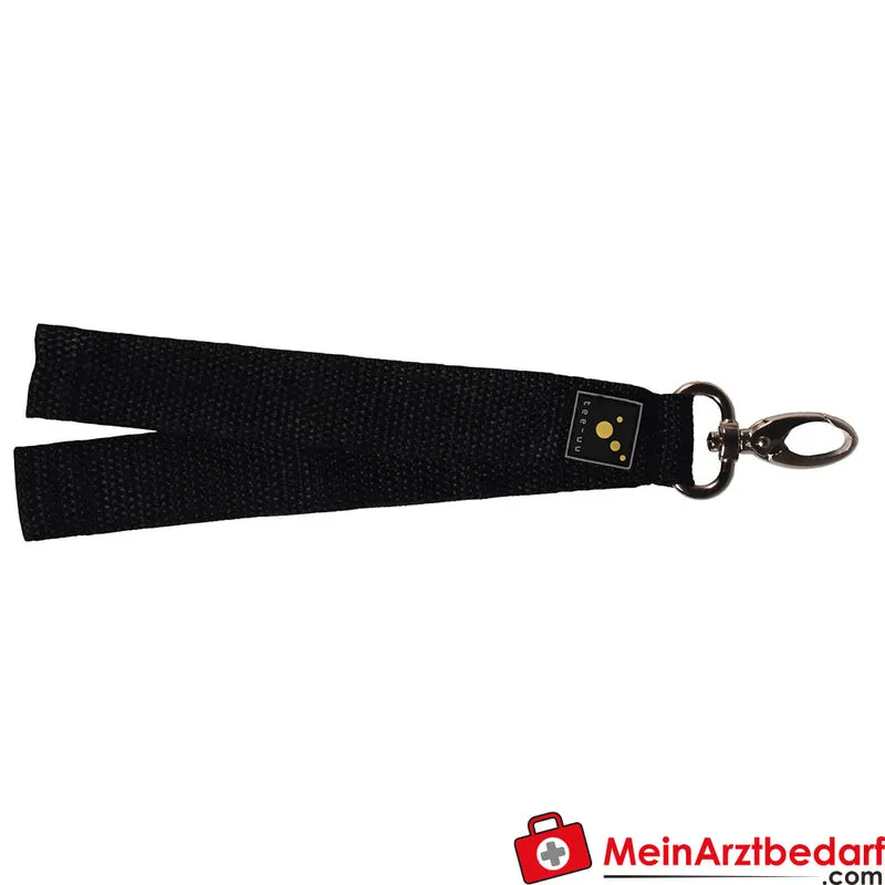 TEE-UU EASY Handschuhhalter Nylon verstellbar mit Metallkarabiner rot