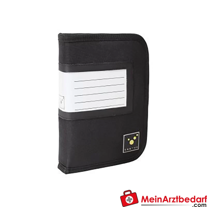 KEYFRIEND Schlüsselmappe für 10 Schlüssel, kompakt, schwarz