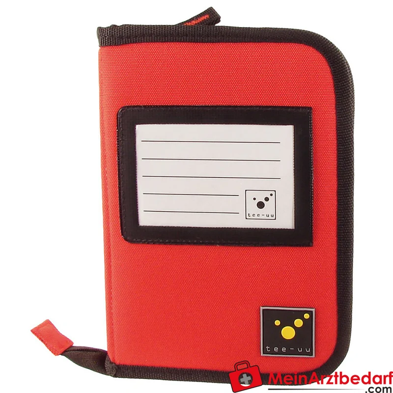 TEE-UU DRIVE Fahrtenbuch-Organizer DIN A6, 600D Polyester, schwarz