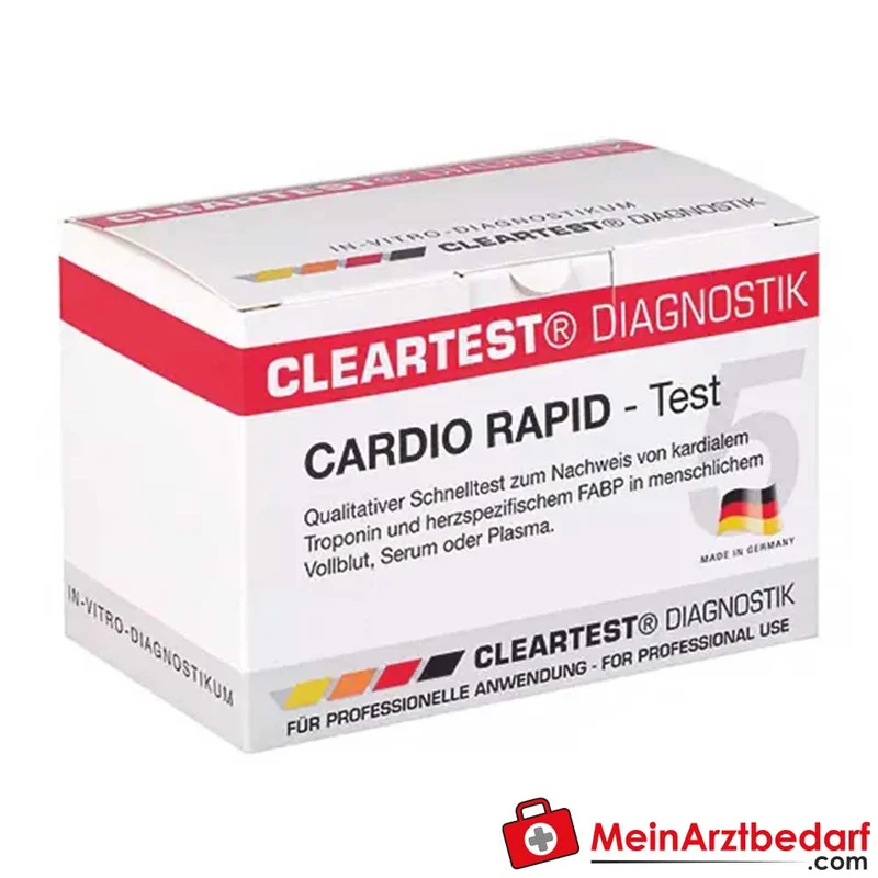 Cleartest Cardio Rapid Schnelltest
