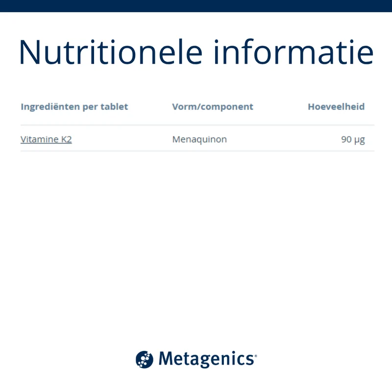 Metagenics Vitamine K2