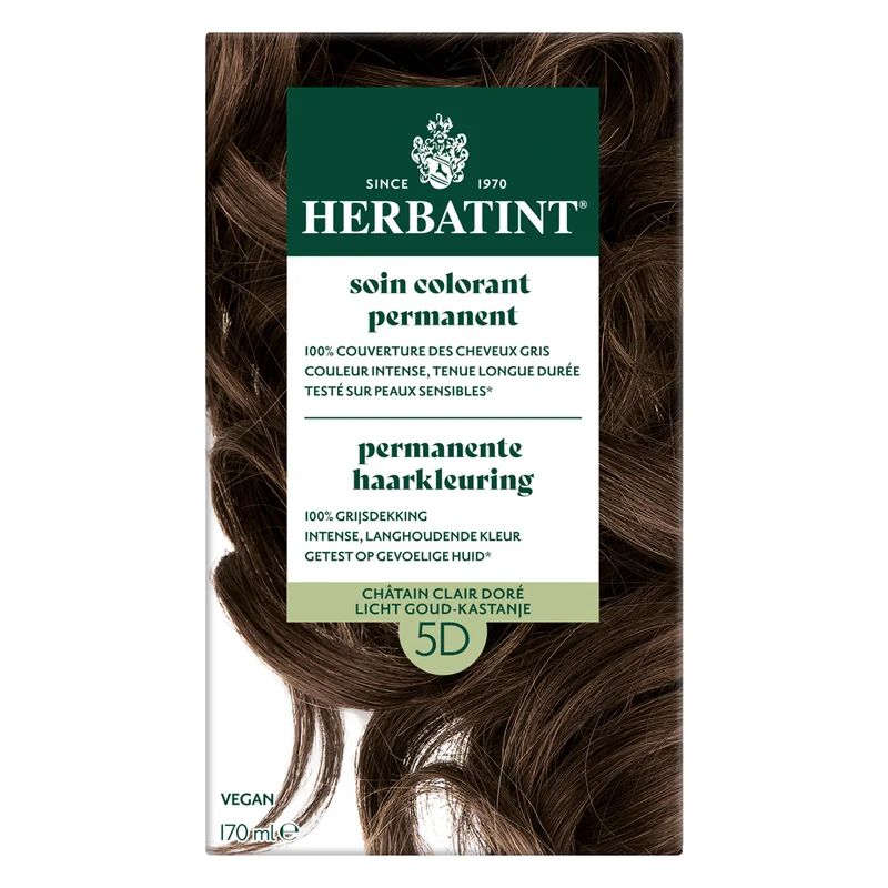 Herbatint 5D licht goudkastanje 170 ml