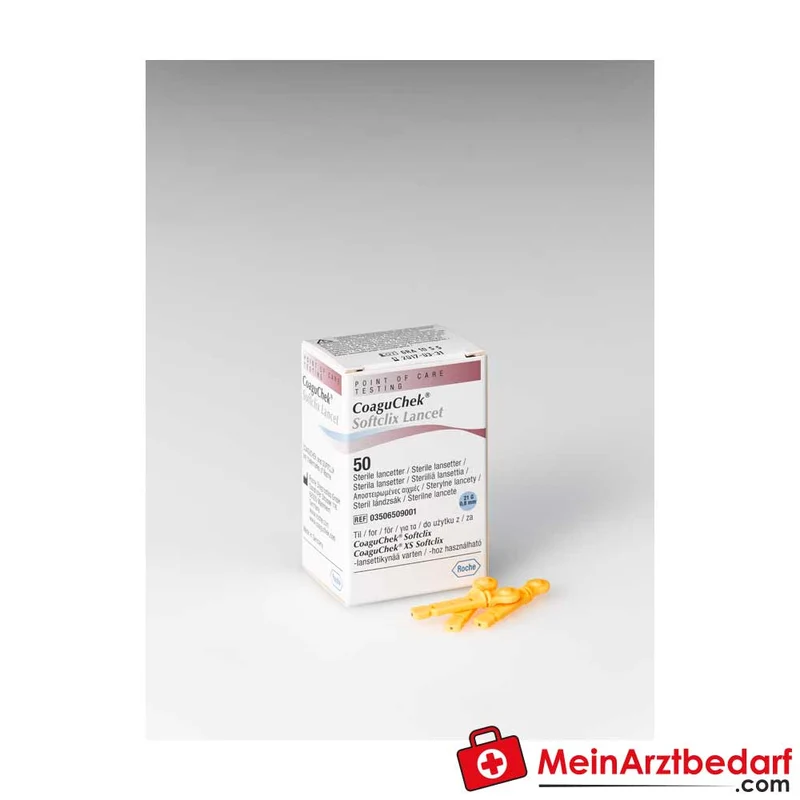 CoaguChek Softclix Lanzetten, 50 Stück