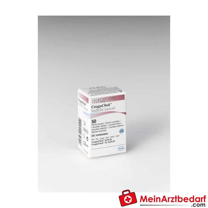 CoaguChek Softclix Lanzetten, 50 Stück