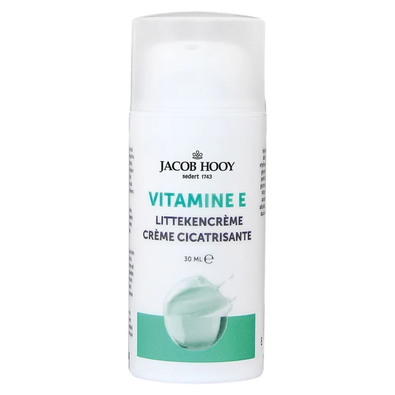 Jacob Hooy Vitamine E littekencreme 30 ml