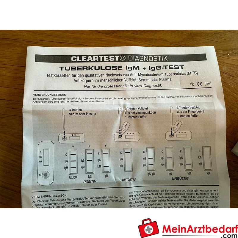 Cleartest Tuberkulose Schnelltest