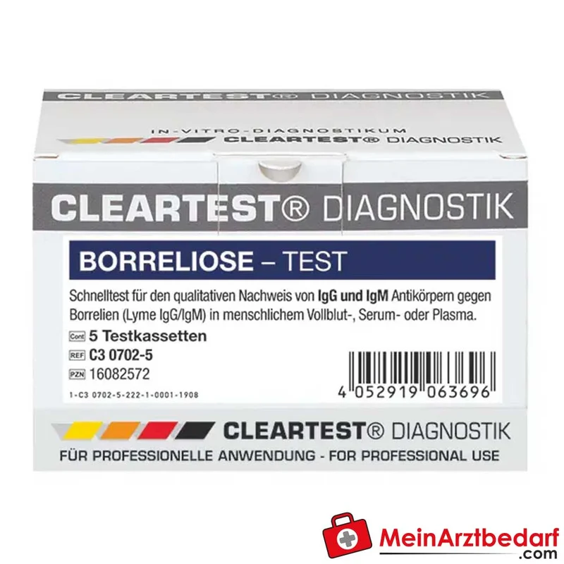 Cleartest Borreliose Schnelltest