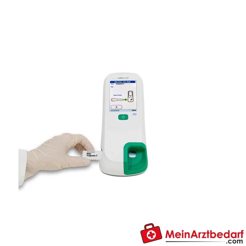 Roche cobas h 232 POC-System Messgerät für kardiovaskuläre Diagnostik – Troponin, NT-proBNP, D‑Dimer