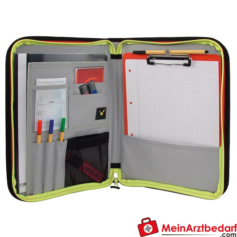 TEE-UU TEAM Organizer DIN A4 hoch 1200D Polyester Rot 26x37,5x3 cm