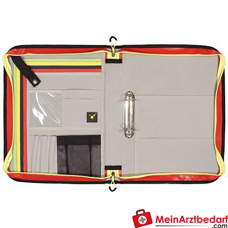 TEE-UU BIG Einsatz-Organizer Einsatzmappe DIN A4 Planen-Gewebe 29×39×5 cm mit Tragegurt