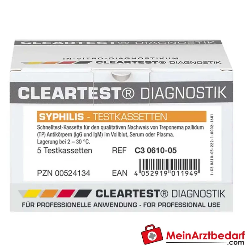 Cleartest Syphilis Schnelltest