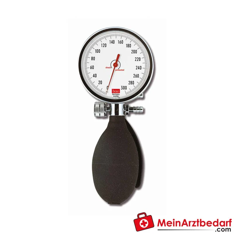 boso Roid Blutdruckmessgerät Oberarm Profi, Metallring, Ø48/60 mm, Ein- oder Doppelschlauch, Manschetten XS–XL