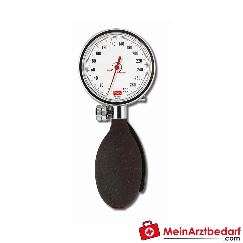 boso Roid Blutdruckmessgerät Oberarm Profi, Metallring, Ø48/60 mm, Ein- oder Doppelschlauch, Manschetten XS–XL