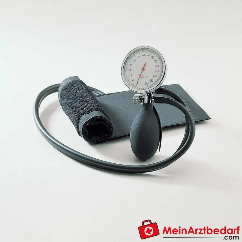 boso Roid Blutdruckmessgerät Oberarm Profi, Metallring, Ø48/60 mm, Ein- oder Doppelschlauch, Manschetten XS–XL