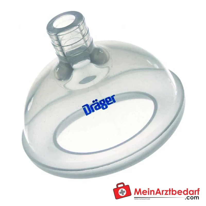 Dräger Silikon-Anästhesiemaske Mehrweg transparent ergonomischer Griff Größen 00–5