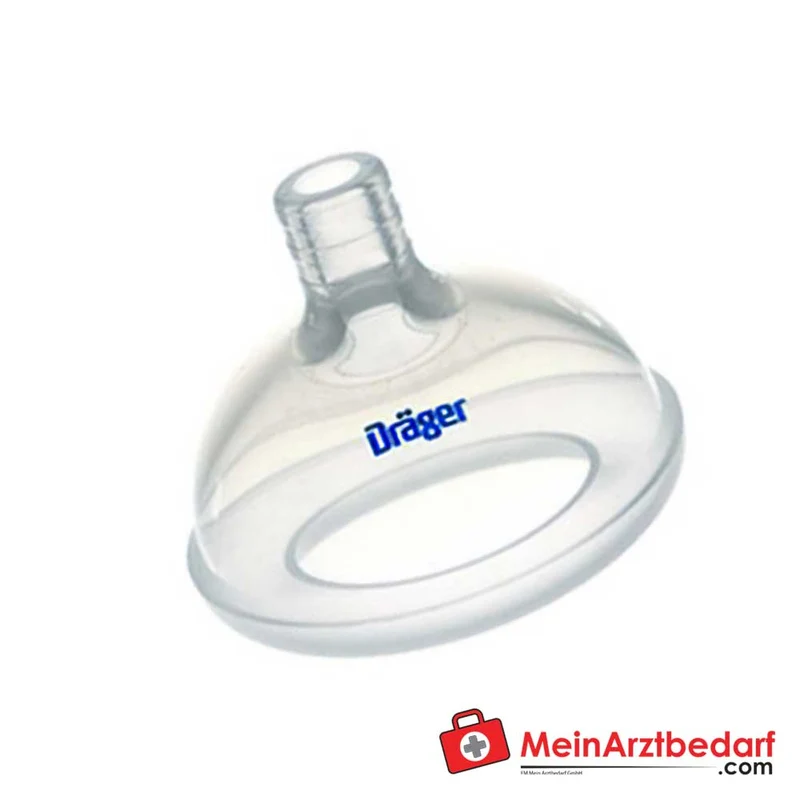 Dräger Silikon-Anästhesiemaske Mehrweg transparent ergonomischer Griff Größen 00–5