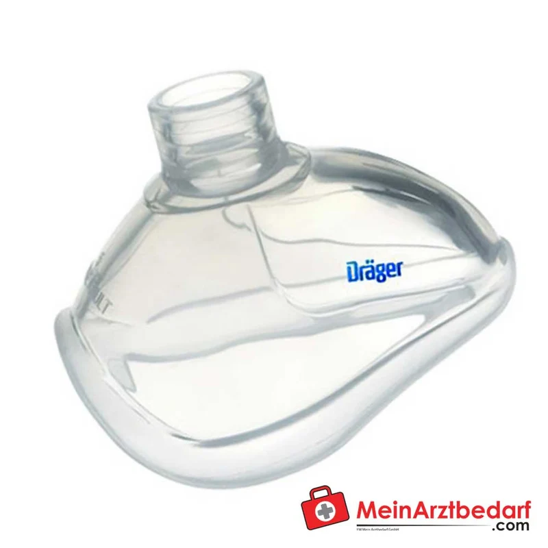 Dräger Silikon-Anästhesiemaske Mehrweg transparent ergonomischer Griff Größen 00–5