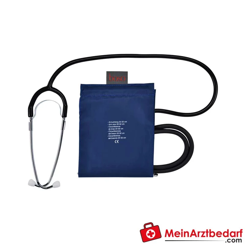 boso Kletten-Manschette für Einschlauch-Blutdruckmessgeräte Standard 22–32 cm / XL 33–41 cm