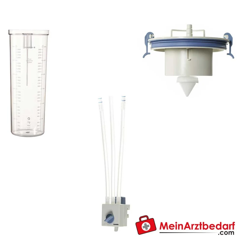 Dräger Medela Sekretbehälter 3 l OP-Absaugung kompatibel EVAC 40