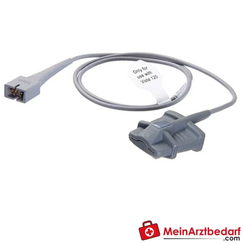 Dräger SpO2-Sensor für Vista 120 SC, Finger / Silicone-Soft‑Tip / Standard, Erwachsene/Kinder/Kleinkinder/Neonaten, Einweg/Mehrweg
