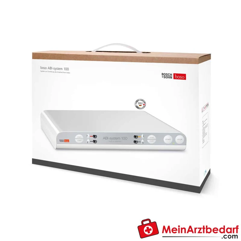 boso ABI-system 100 ABI‑Messgerät oszillometrisch 4‑Extremitäten, automatische Auswertung, PWV optional