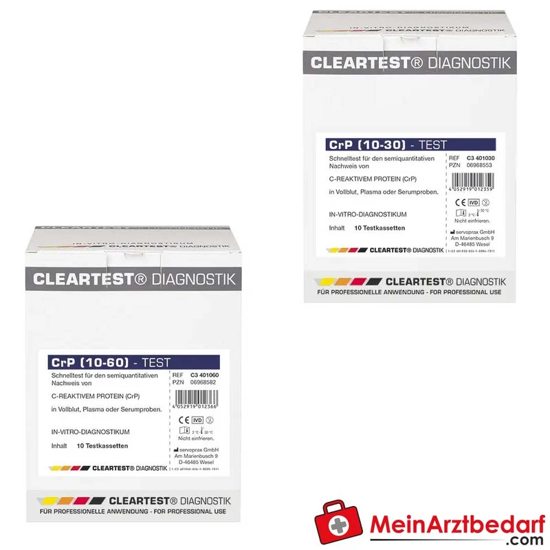 Cleartest CrP Schnelltest, 10 Tests