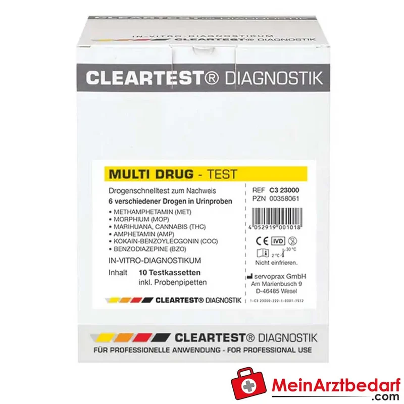 Cleartest Multi Drug 6-Fach