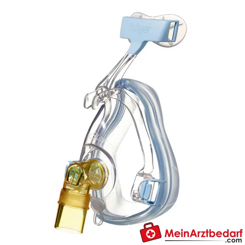 Dräger ClassicStar Plus NIV-Maske Silikonlippe 6-Punkt-Kopfband 5 Stück