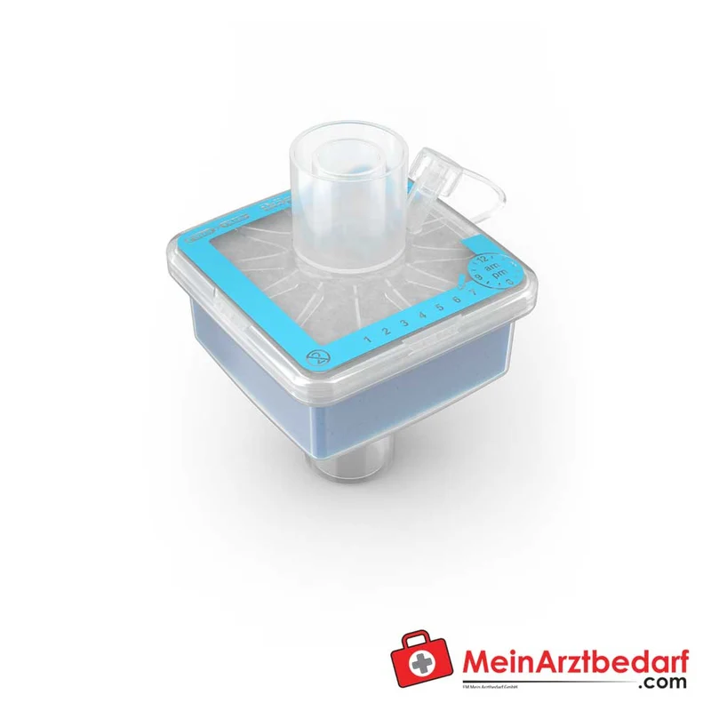 Dräger TwinStar Plus HME-Atemfilter mit Probenentnahmeanschluss, 100 Stück