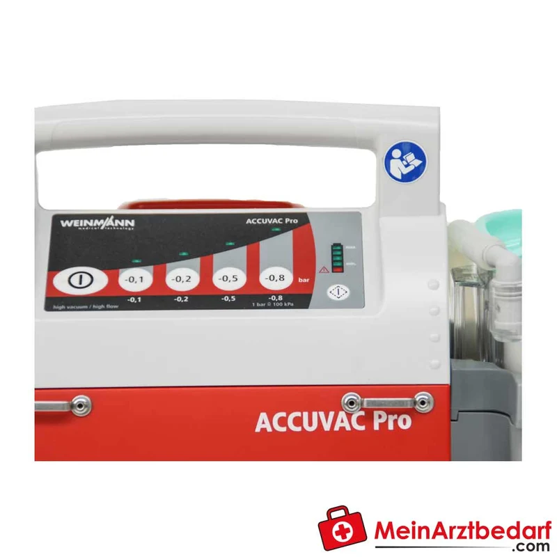Weinmann Accuvac Pro, elektrisches Absauggerät