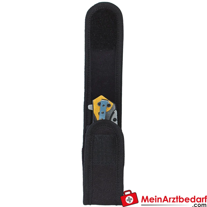 TEE-UU TOOL Holster für Rettungsmesser 1200D-Polyester schwarz, 5 x 14 x 4 cm