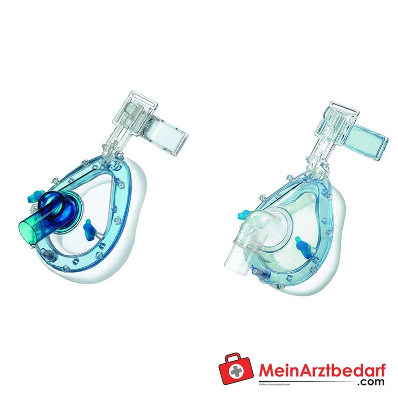 Dräger ClassicStar NIV‑Maske Einweg, 6‑Punkt‑Kopfband, anpassbares Maskenkissen, 360° Winkelstück, Größen S/M/L