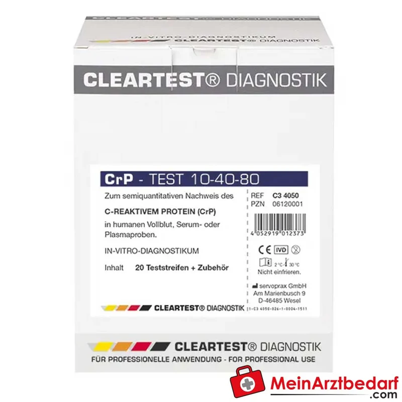 Cleartest CrP (10-40-80) Schnelltest