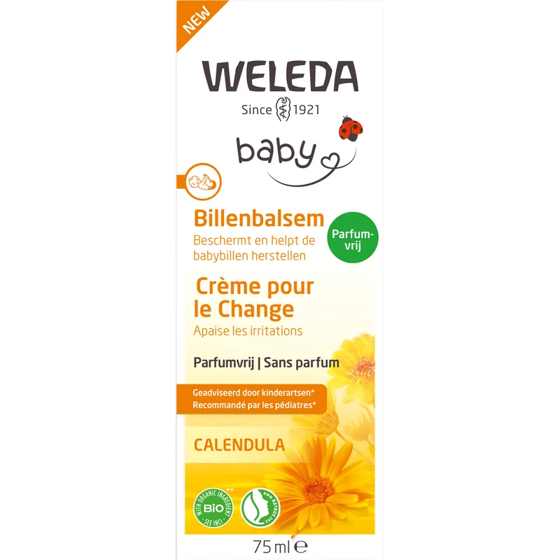 Weleda Calendula billenbalsem parfumvrij 75 ml